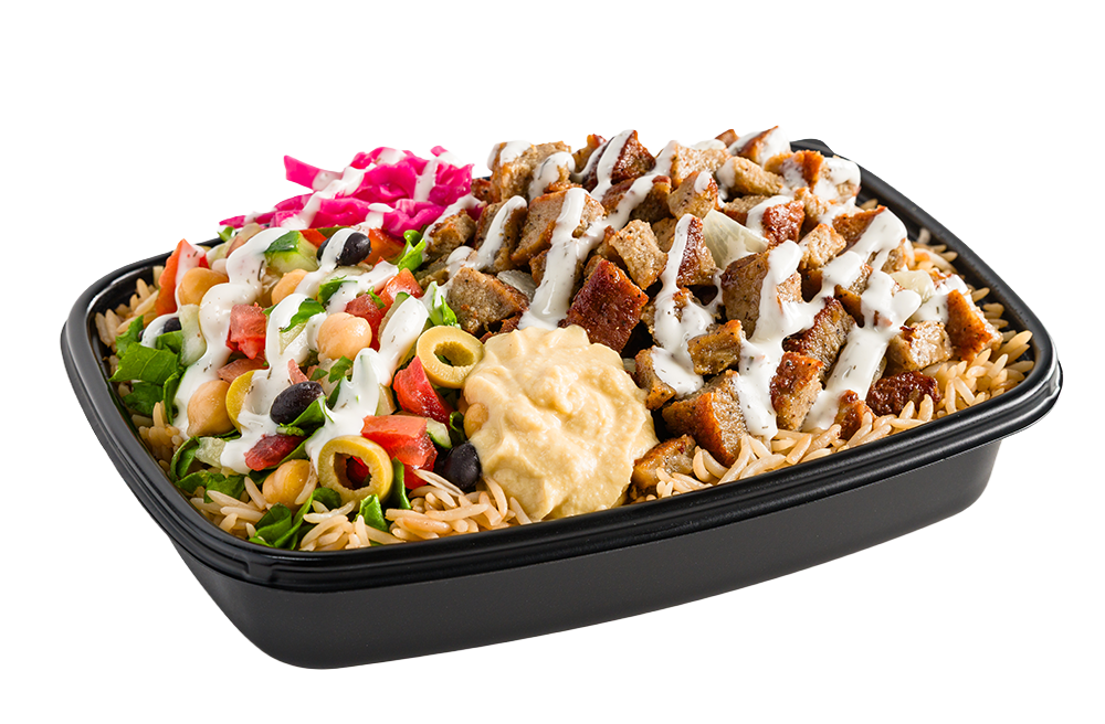 Beef and Lamb Over Rice