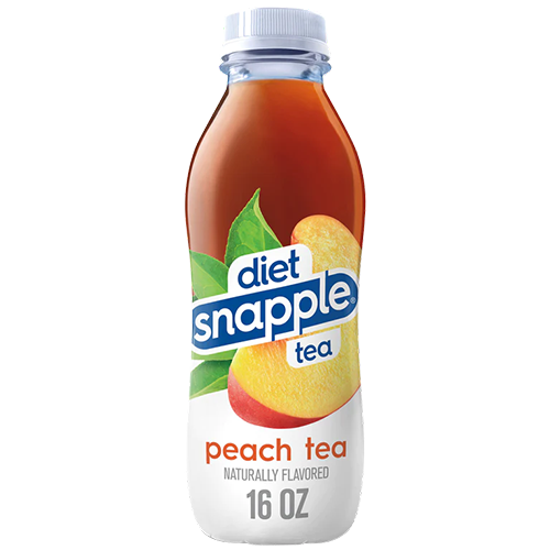 Diet peach Snapple