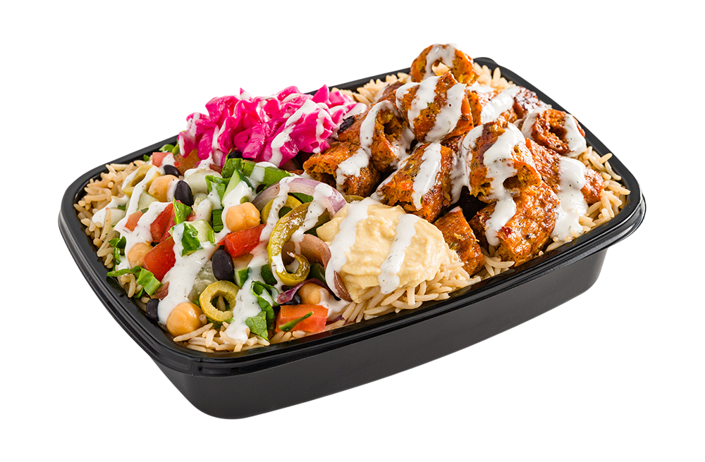 Kofta Kabab Over Rice