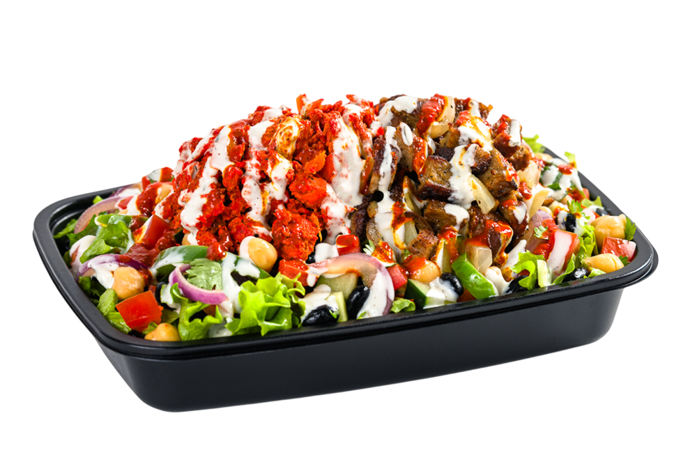 Salad<span>(Lettuce+Protein+Toppings+Sauce)</span>